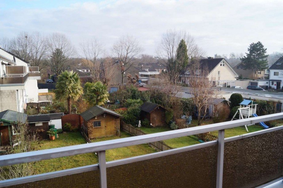 Aussicht Balkon Reihenhaus Neuss