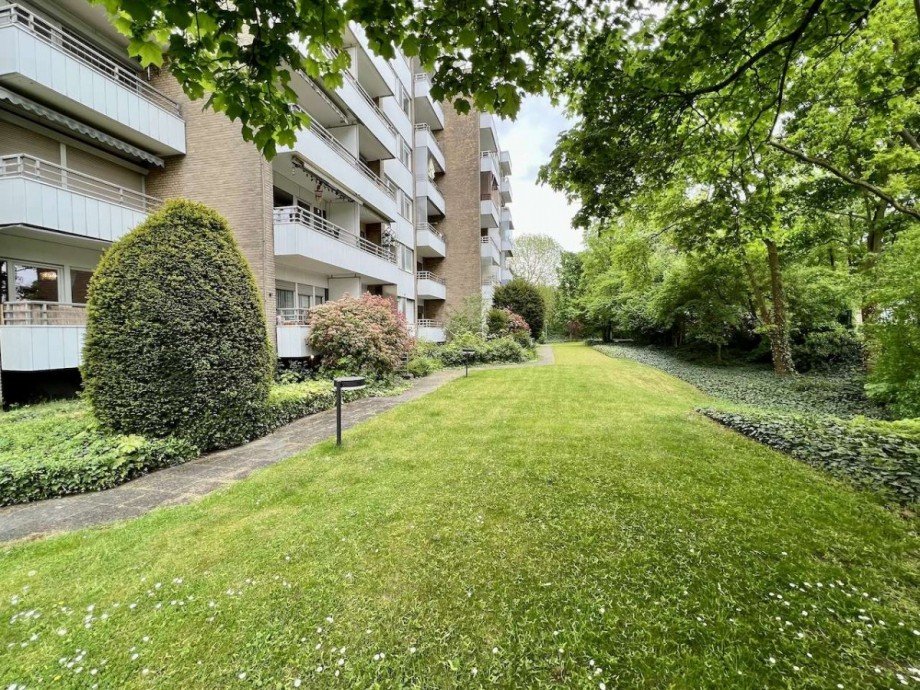 Gartenanlage Etagenwohnung Neuss