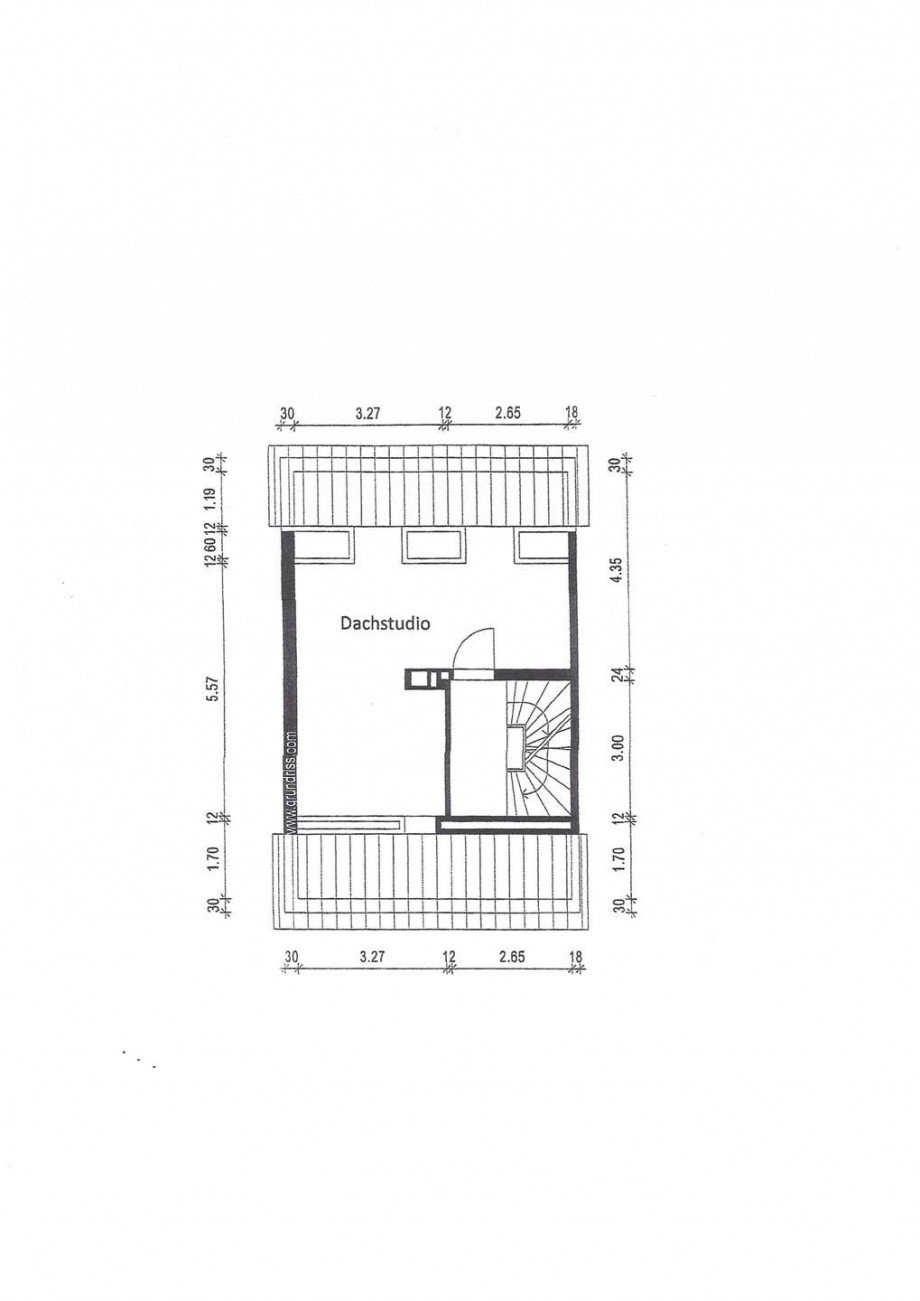 Grundriss Dachgeschoss Reihenhaus Neuss
