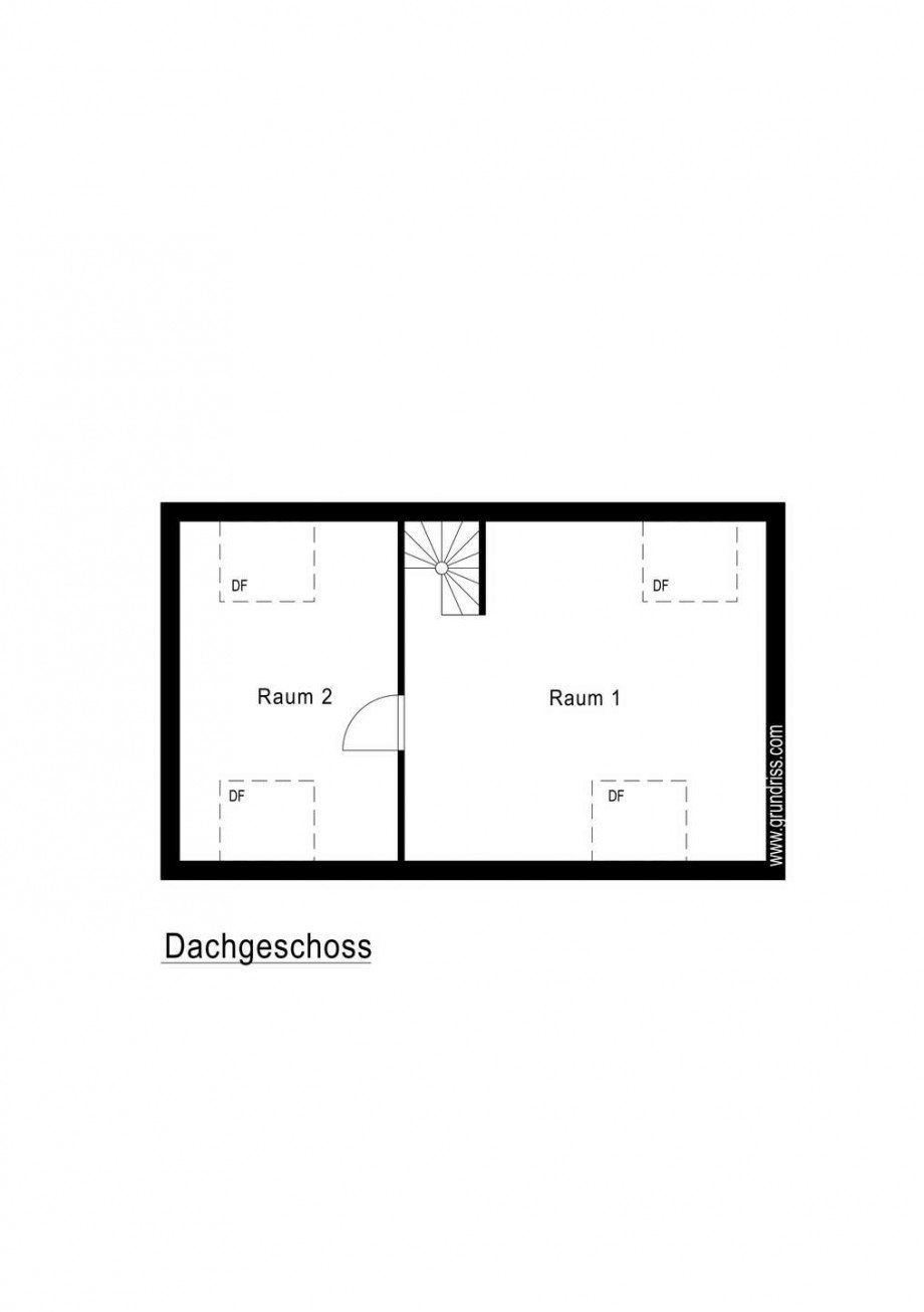 Grundriss Dachgeschoss Einfamilienhaus Kaarst