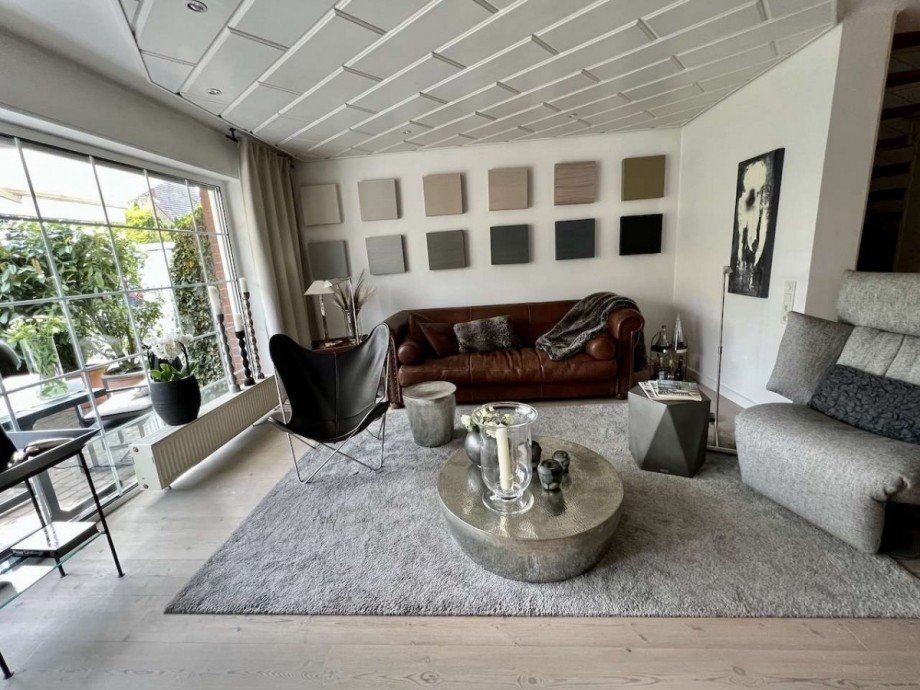 Wohnzimmer Doppelhaush�lfte Korschenbroich