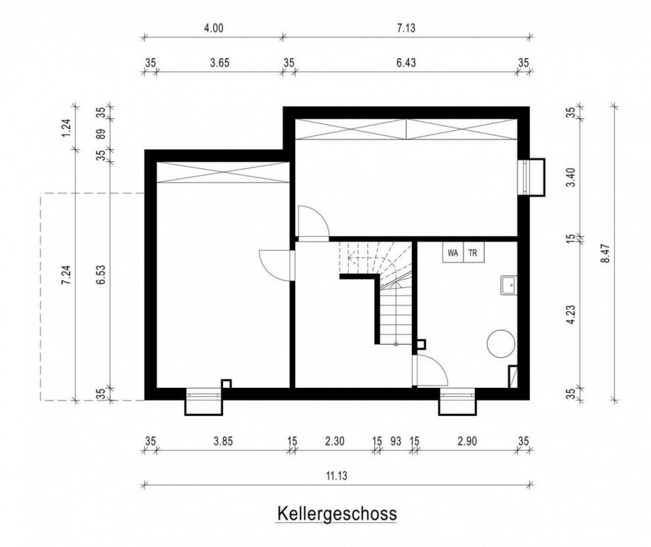 Grundriss Keller Einfamilienhaus Korschenbroich