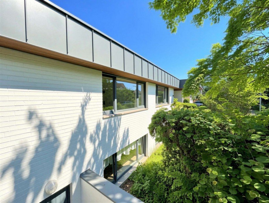 Hausansicht Vorderseite Bungalow Neuss