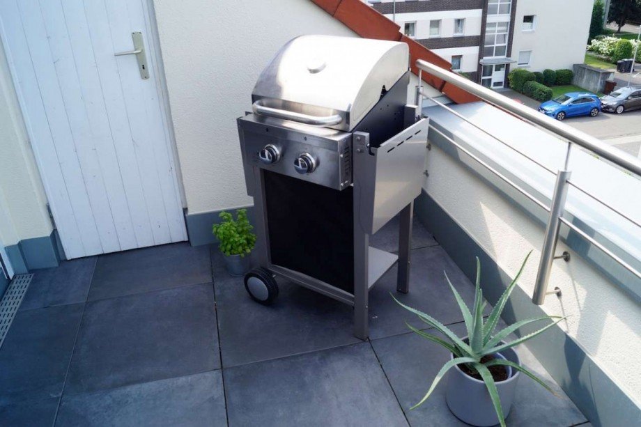 Balkon Dachgeschosswohnung Dormagen