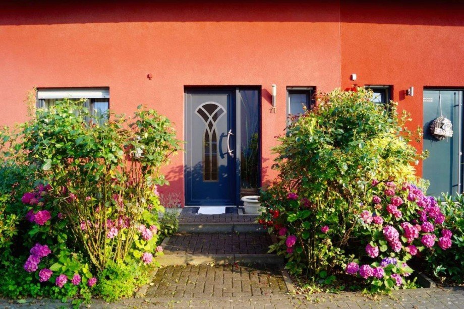 Hauseingang Doppelhaush�lfte Pulheim