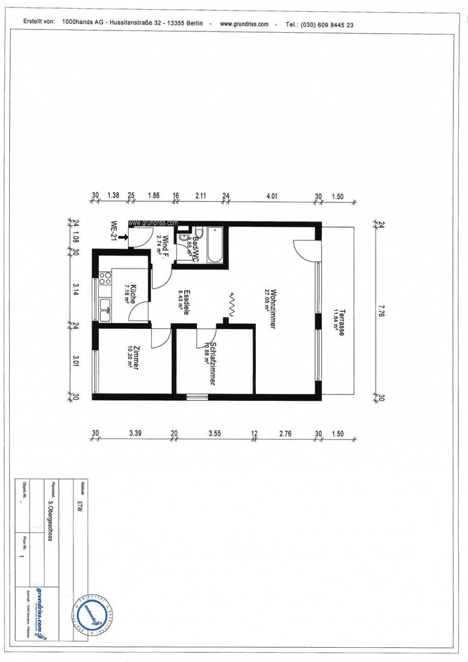 Grundriss Etagenwohnung Kaarst