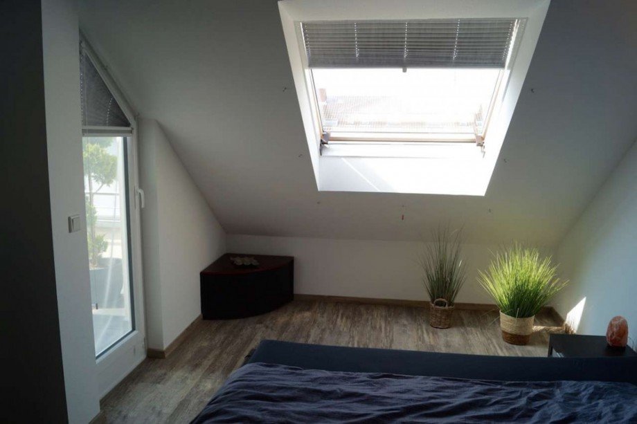 Schlafzimmer Dachgeschosswohnung Dormagen