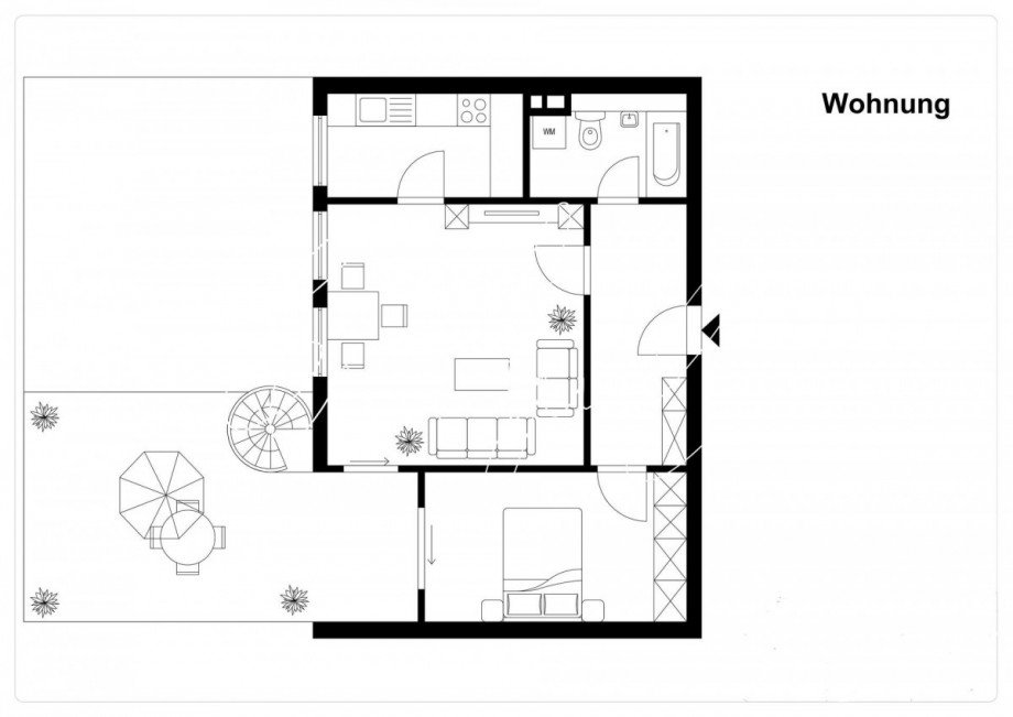 Grundriss Wohnung D�sseldorf