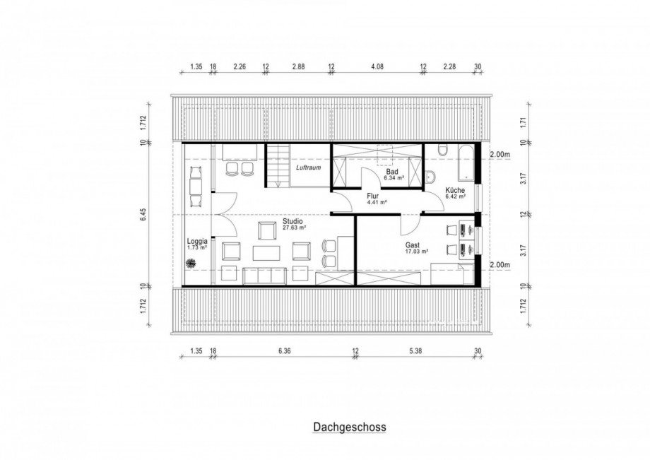 Grundriss_Dachgeschoss Haus J�chen