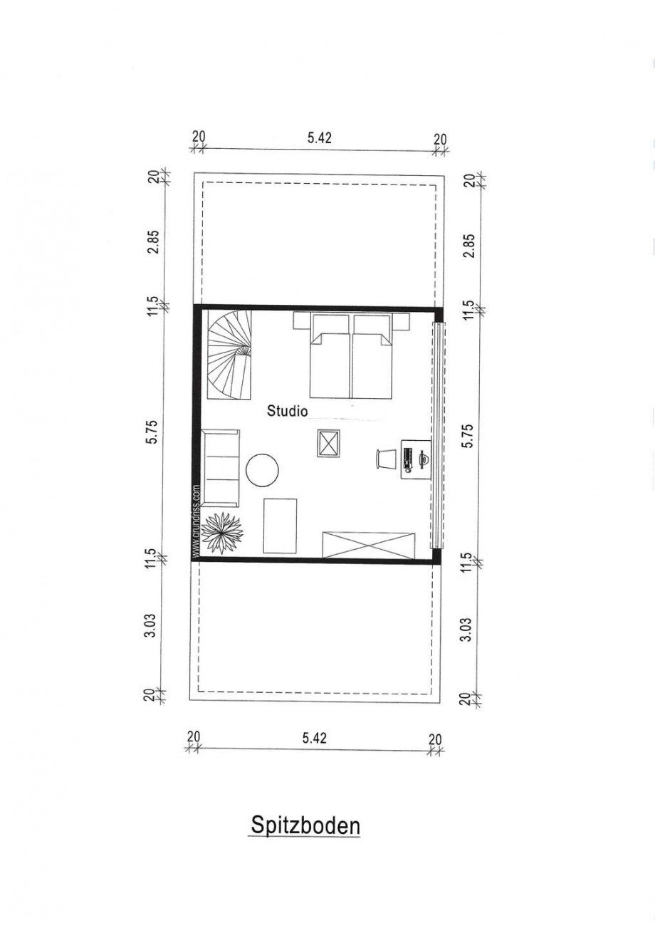 Dachstudio Doppelhaush�lfte Grevenbroich