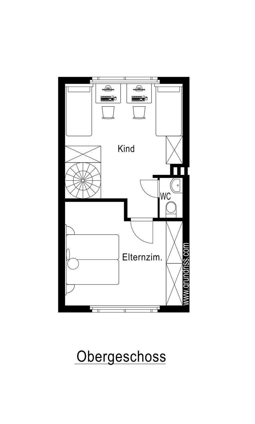 Erste Etage Reiheneckhaus Neuss