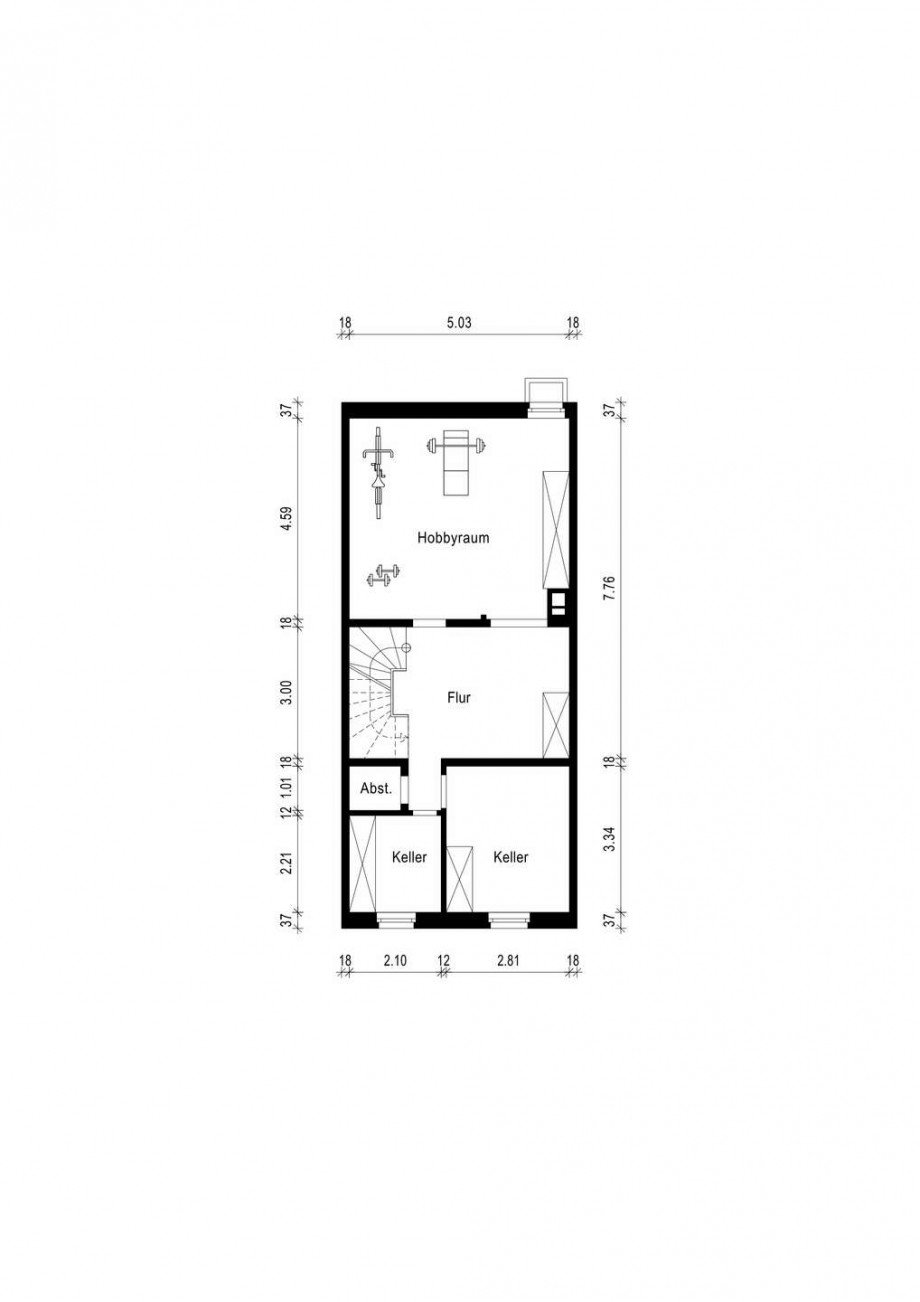 Grundriss Keller Reihenhaus Neuss