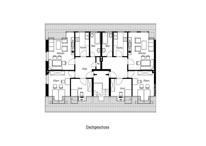 Dachgeschoss Haus Dormagen