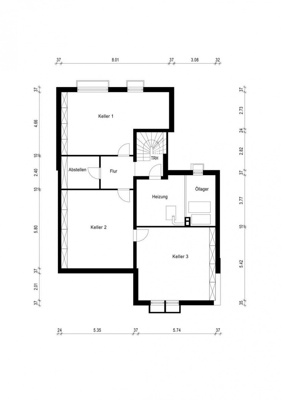 Grundriss Keller Bungalow Korschenbroich