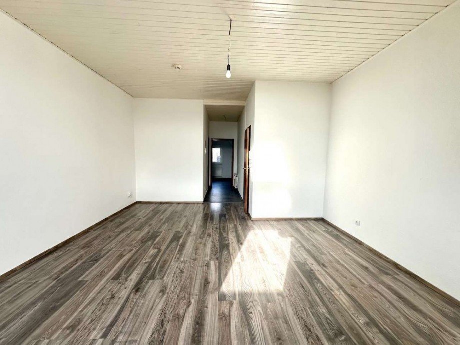 Wohnzimmer Dachgeschosswohnung Neuss
