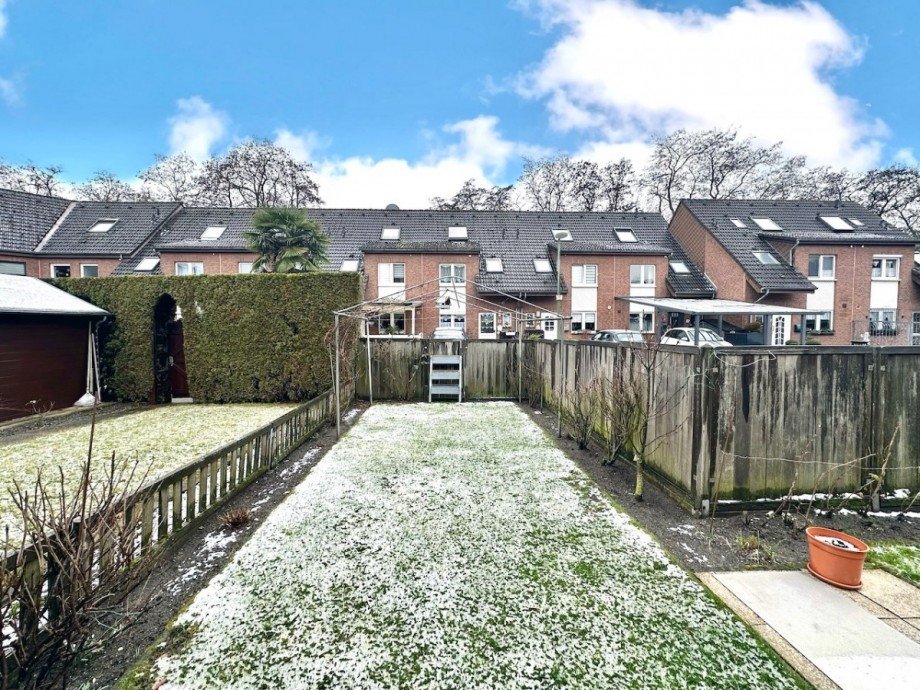 Garten Doppelhaush�lfte Neuss