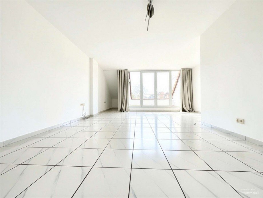 Wohnzimmer Dachgeschosswohnung Neuss