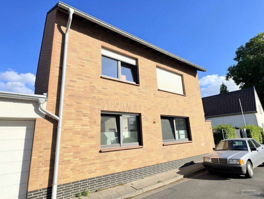 Hausansicht Vorderseite Mehrfamilienhaus Neuss