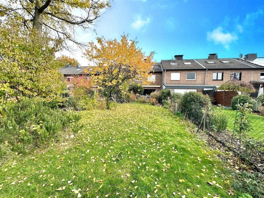Garten in S�d-Westausrichtung Reihenhaus Neuss