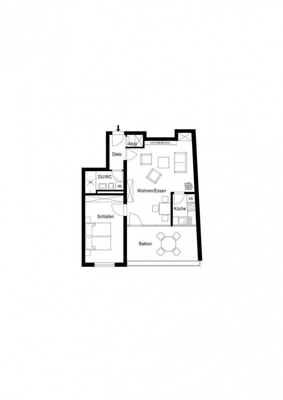 Grundriss Etagenwohnung K�ln