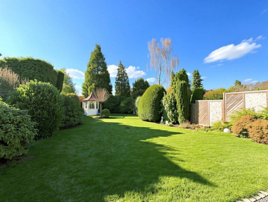 Garten Doppelhaush�lfte Neuss