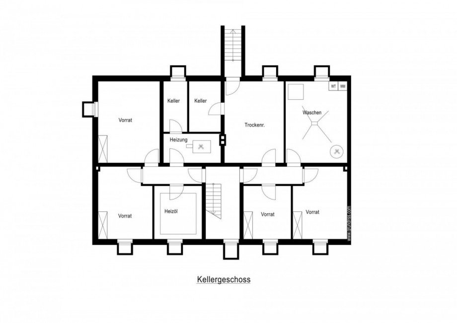 Kellergeschoss Haus Dormagen
