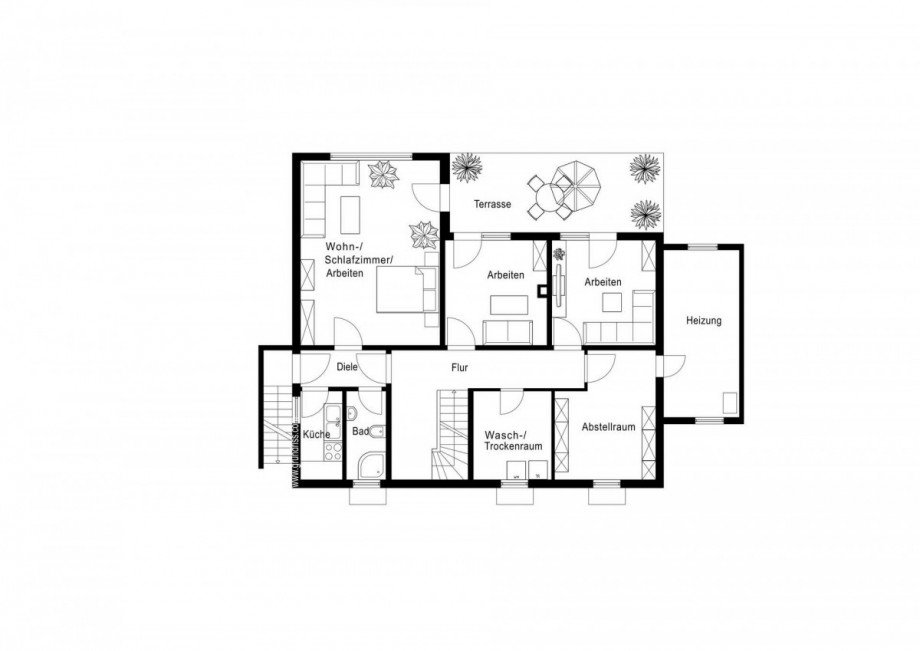 Grundriss Keller Bungalow Neuss