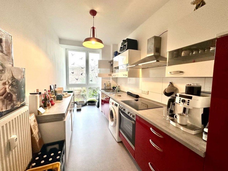 K�che Wohnung Erdgeschoss Mehrfamilienhaus D�sseldorf