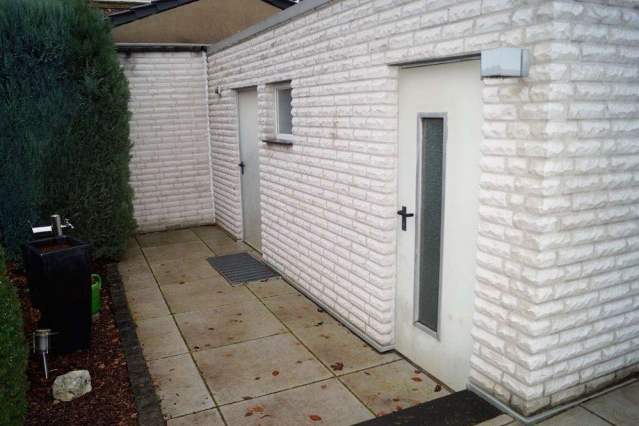 Zugang Garage Garten Einfamilienhaus Bedburg