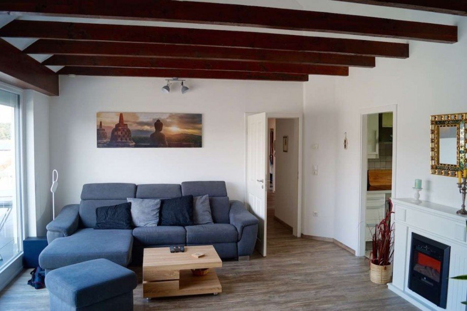 Wohnzimmer Dachgeschosswohnung Dormagen