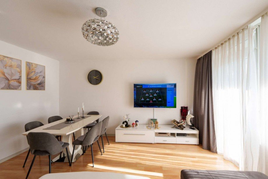Wohnzimmer Etagenwohnung Neuss