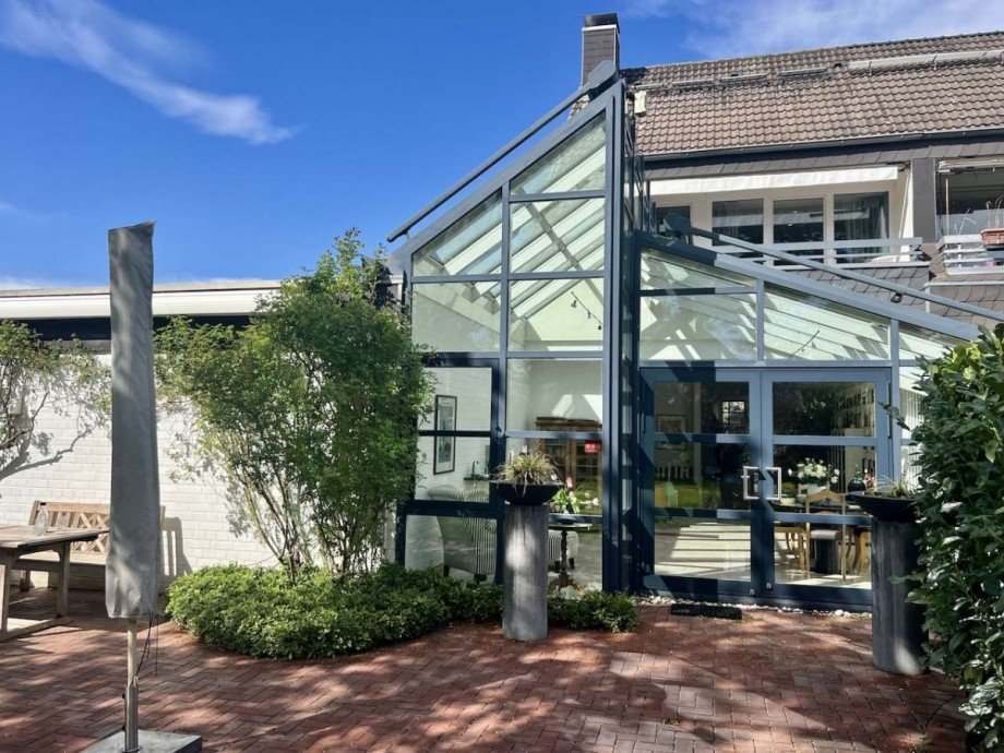 Hausansicht R�ckseite Reihenendhaus Neuss