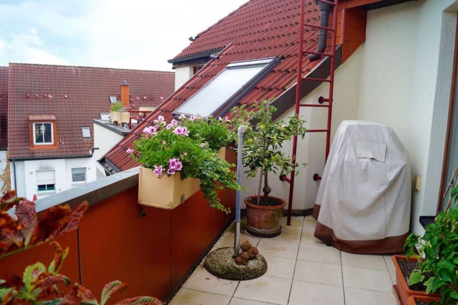 Balkon Maisonettewohnung Neuss