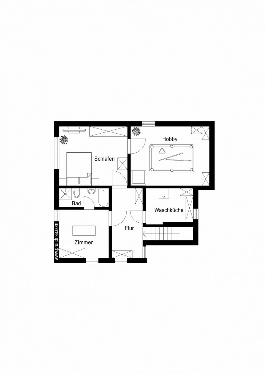 Grundriss Keller Bungalow Neuss