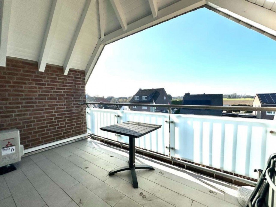 Balkon Dachgeschosswohnung Neuss
