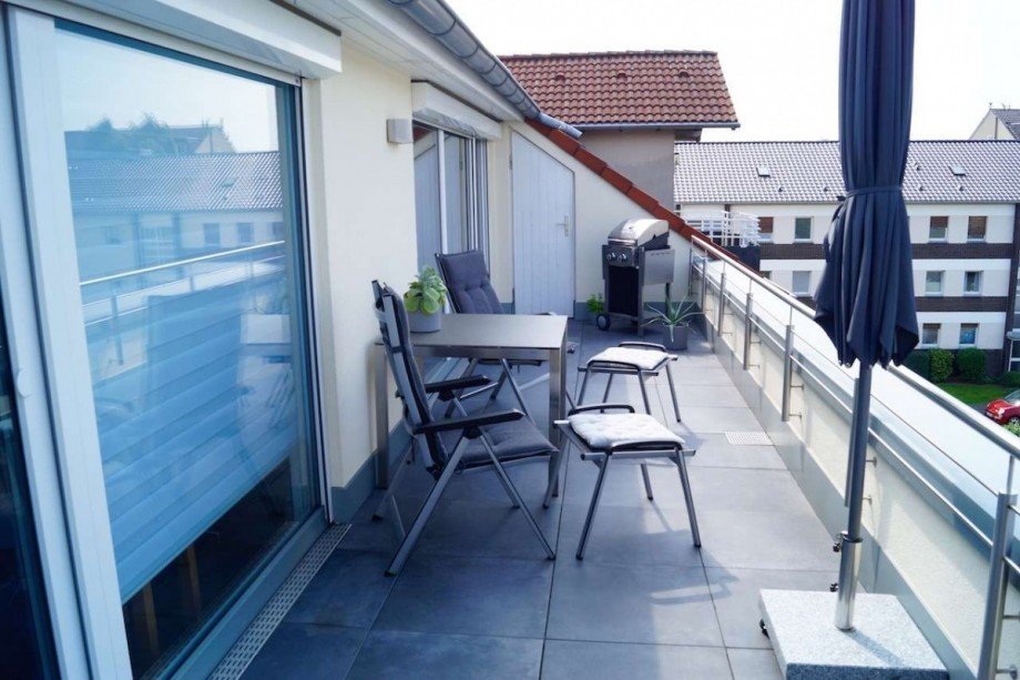 Balkon Dachgeschosswohnung Dormagen