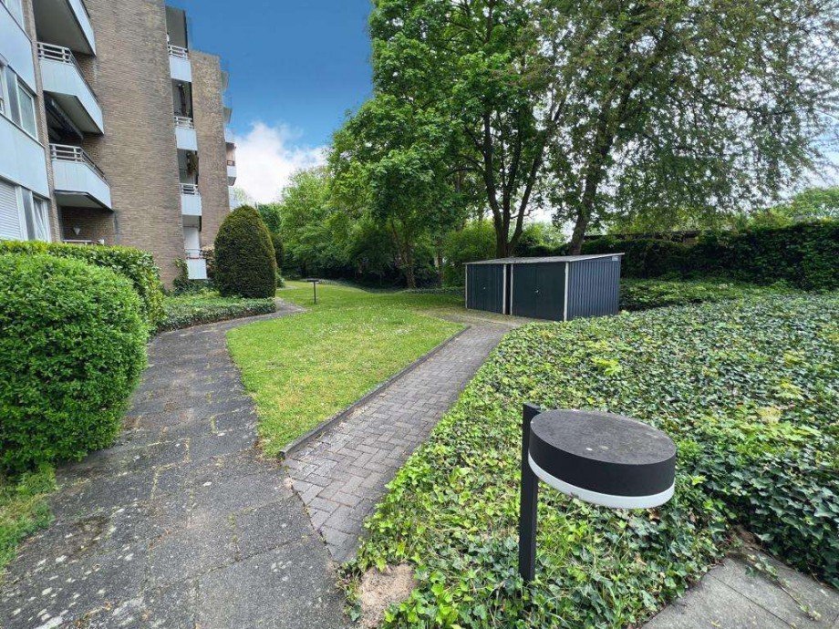 Gartenanlage Etagenwohnung Neuss
