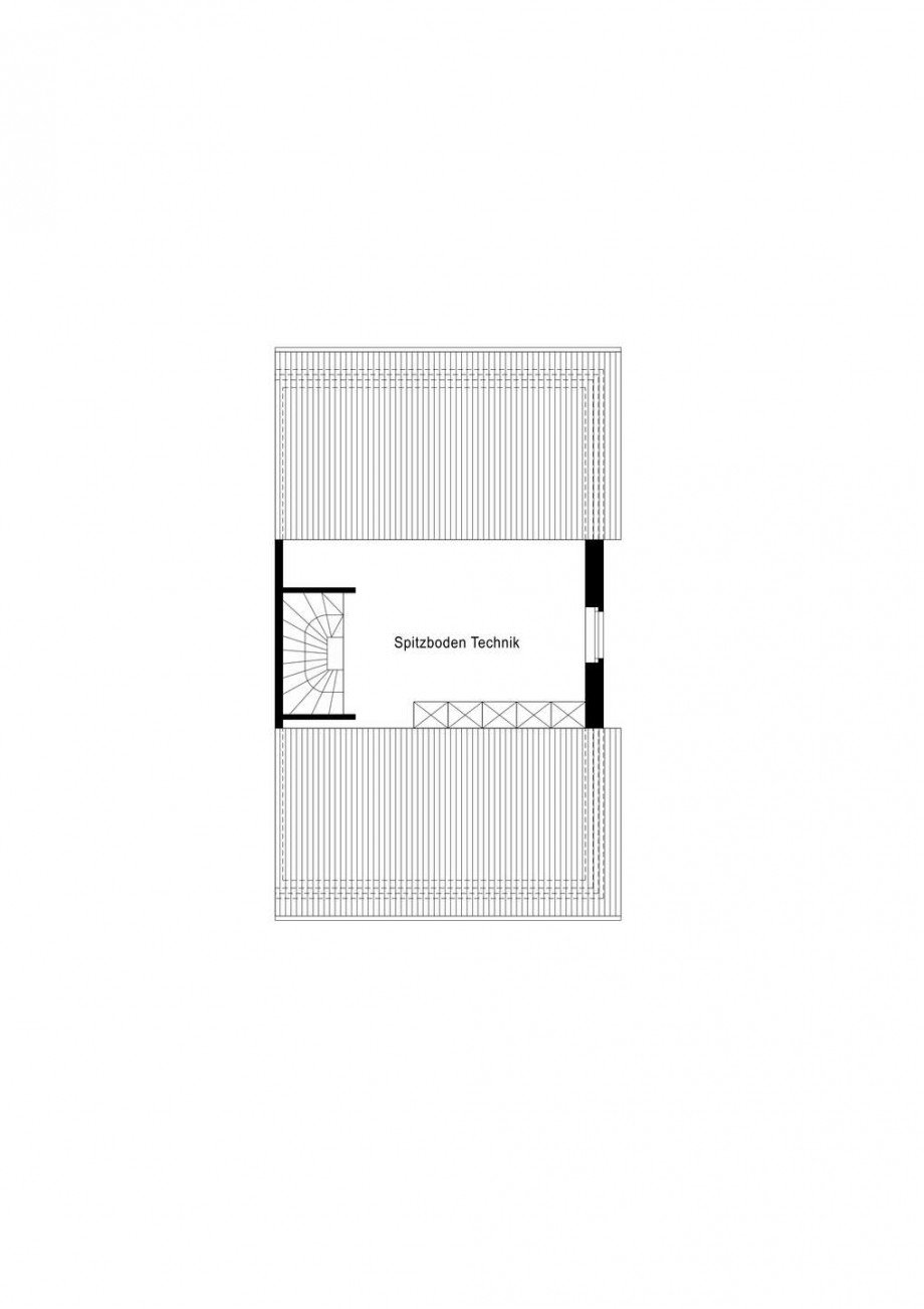 Grundriss Dachstudio Doppelhaush�lfte Dormagen