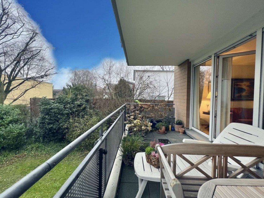 Balkon Erdgeschosswohnung Meerbusch