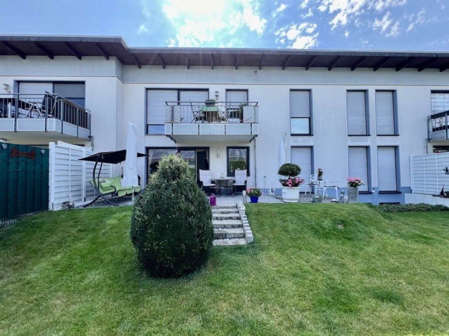Hausansicht R�ckseite Erdgeschosswohnung K�ln