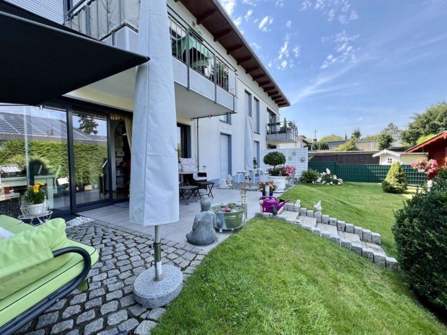Terrasse Erdgeschosswohnung K�ln