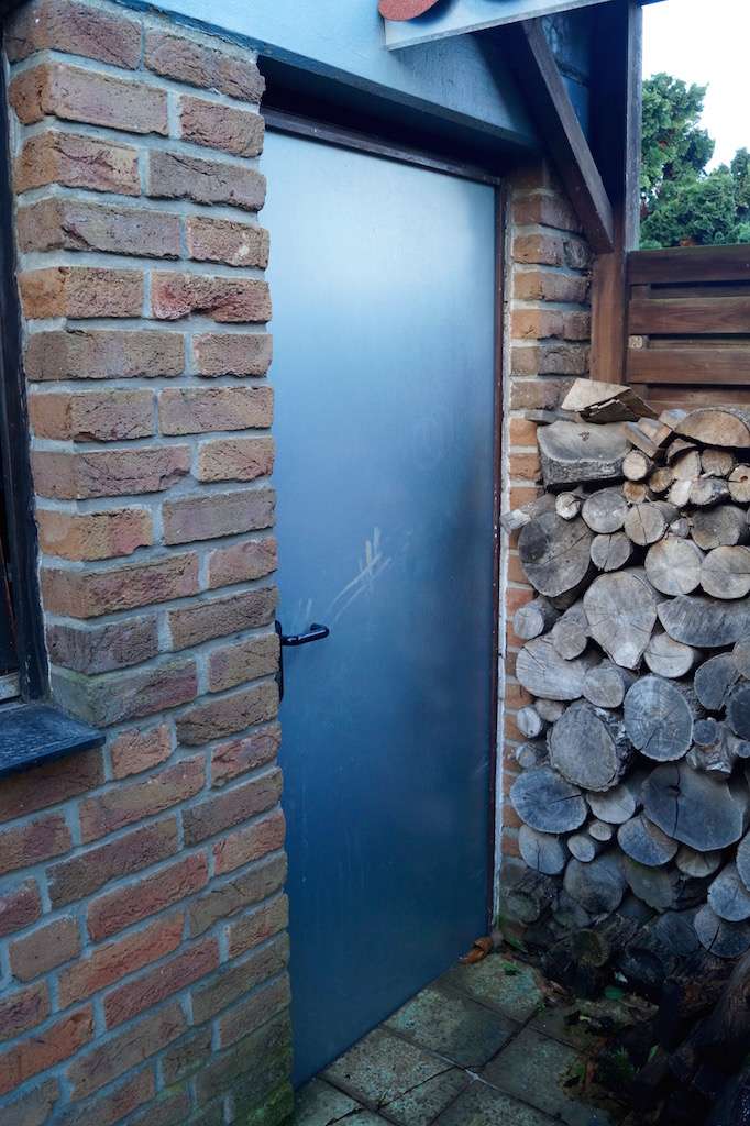 Zugang Garage Doppelhaush�lfte Dormagen