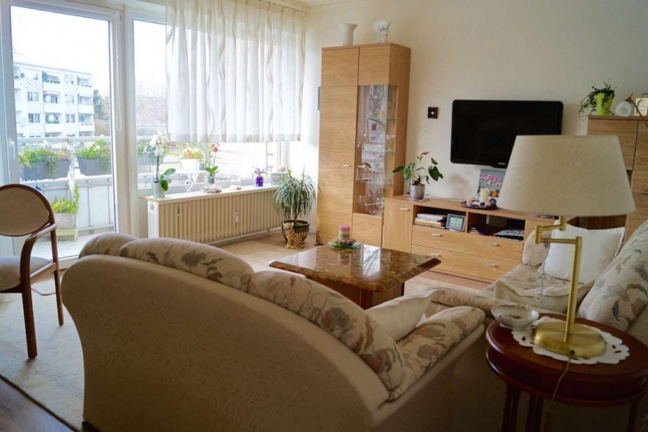 Wohnzimmer Etagenwohnung Neuss