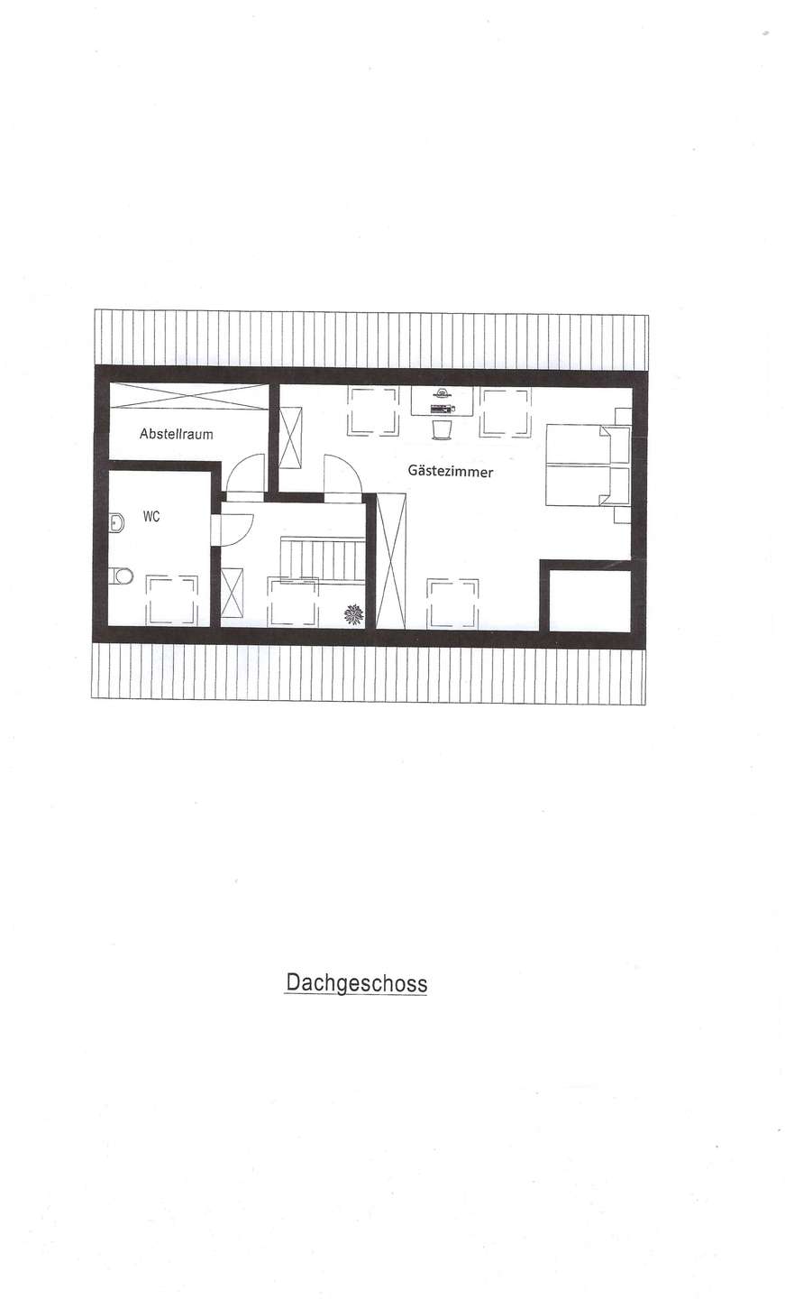 Grundriss Dachgeschoss Einfamilienhaus Neuss