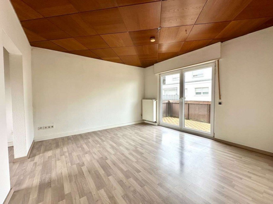 Wohnzimmer obere Wohnung Zweifamilienhaus Rommerskirchen