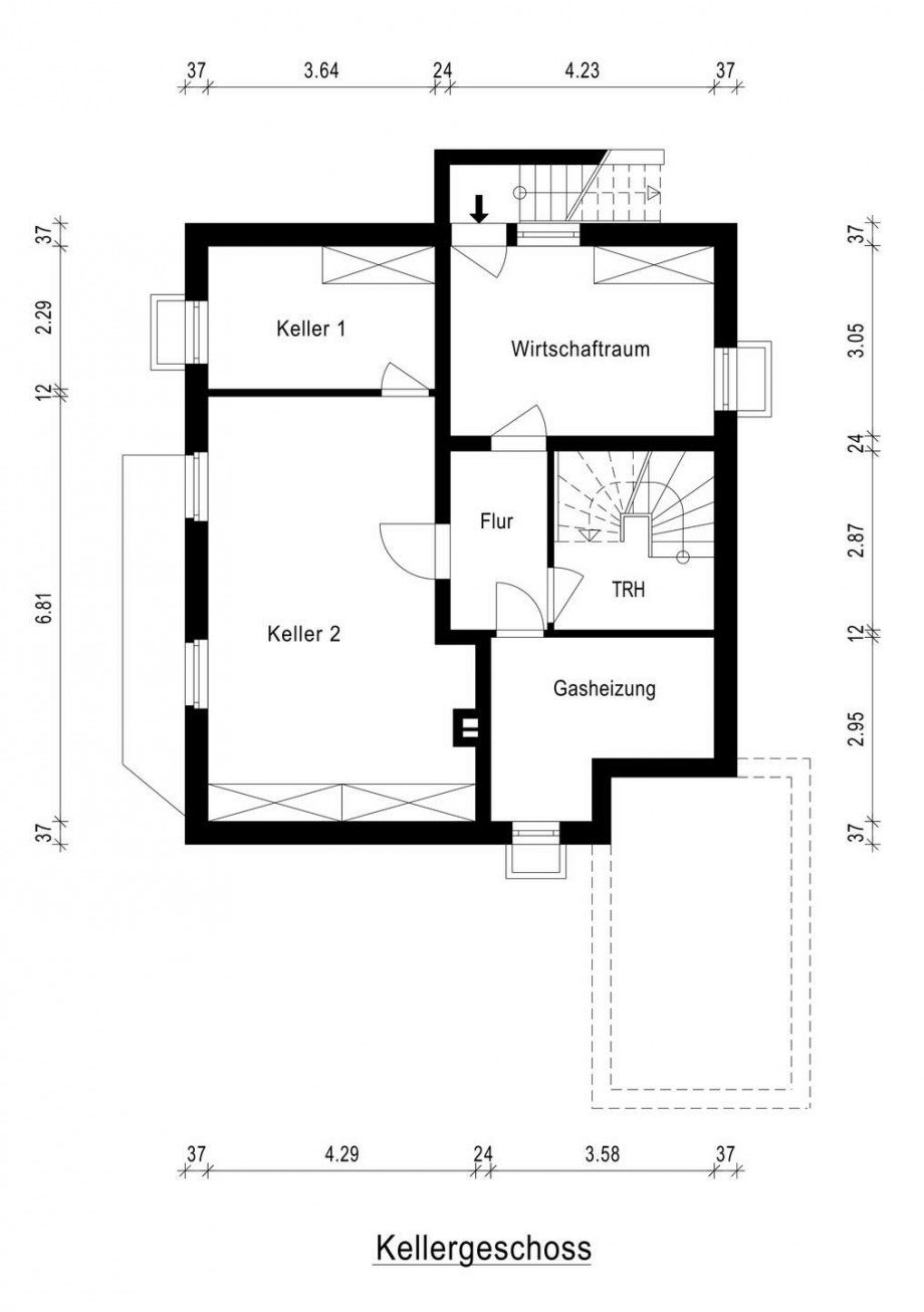 Grundriss Keller Einfamilienhaus Neuss