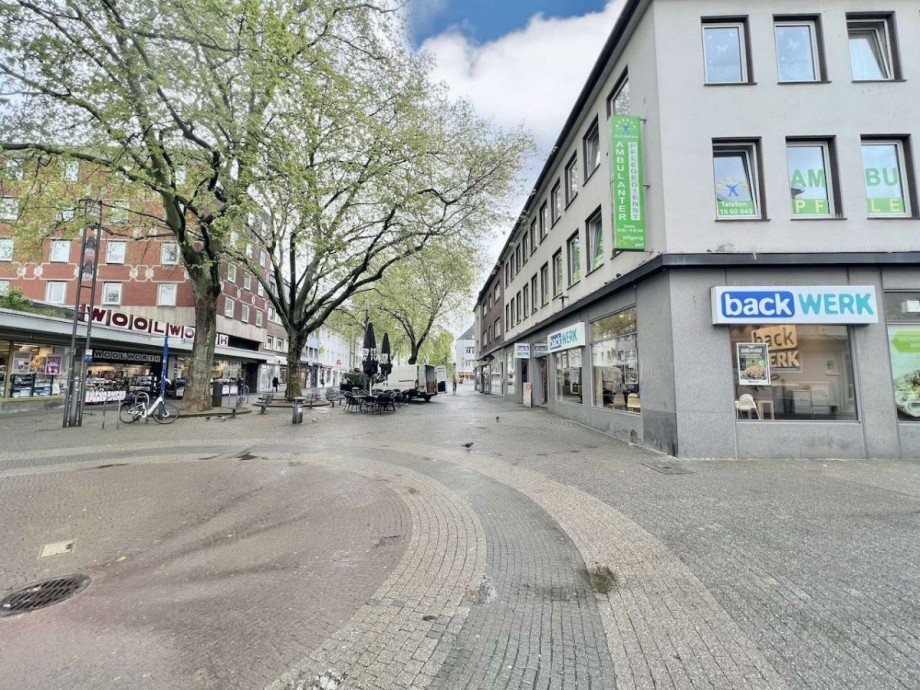 Hausansicht Dachgeschosswohnung Viersen