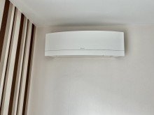 Klimaanlage Energiesparen in moderner Doppelhaush�lfte