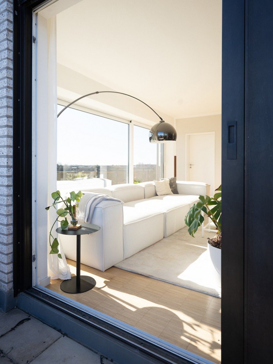 Wohnzimmer Etagenwohnung Neuss