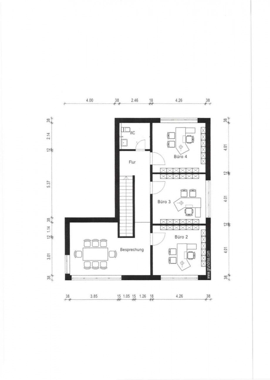 Grundriss Bubaobere Etage Lager Korschenbroich